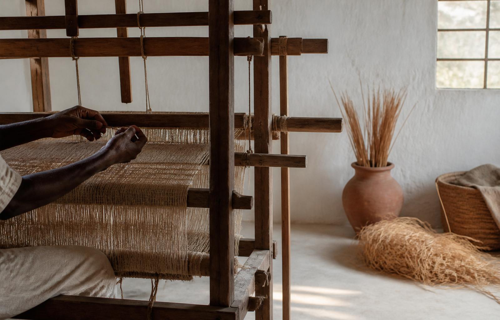 Hands at work — craftsmanship in natural light